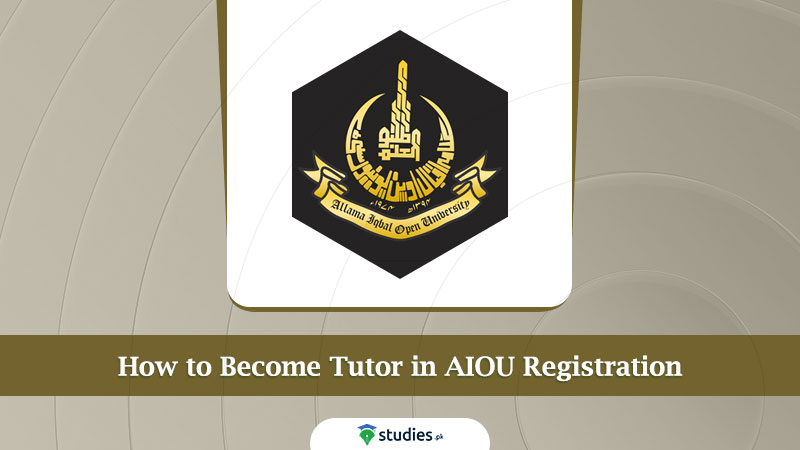 How To Become Tutor In Aiou